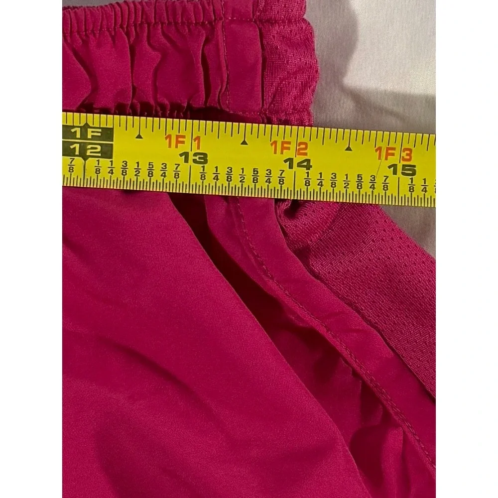 Nike Dri-FIT Womens Pink Running Shorts Mesh Panels Large